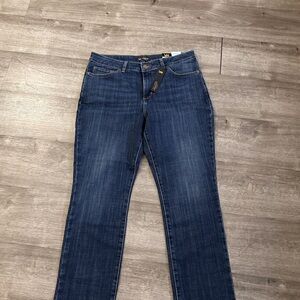 Lee Women's Dark Blue Straight Leg Jeans